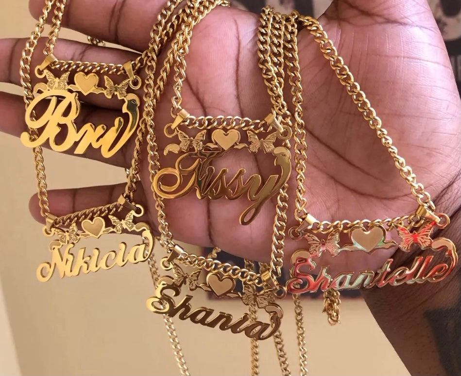 Off The Chain Name Necklace