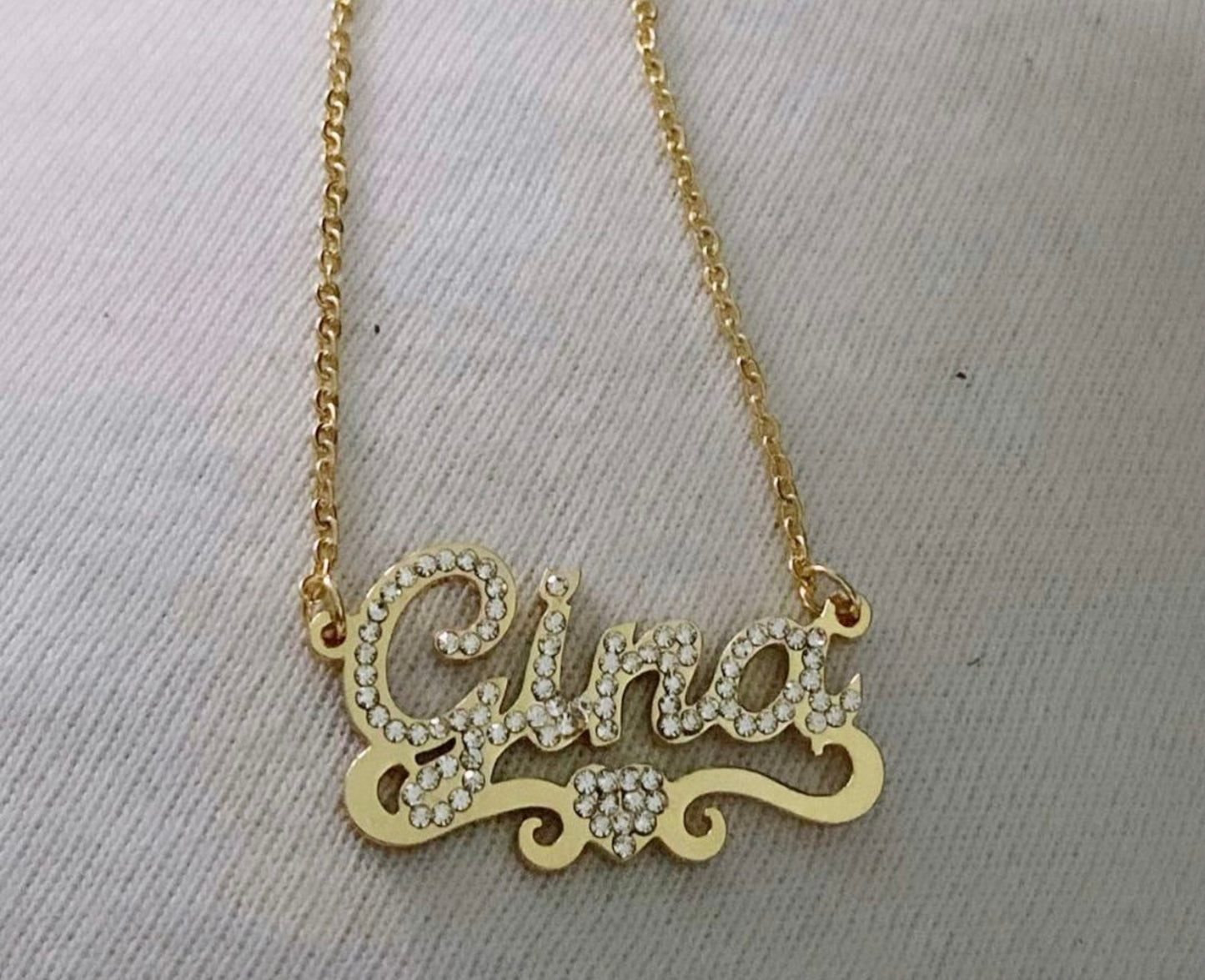 Sparkly Name Necklace