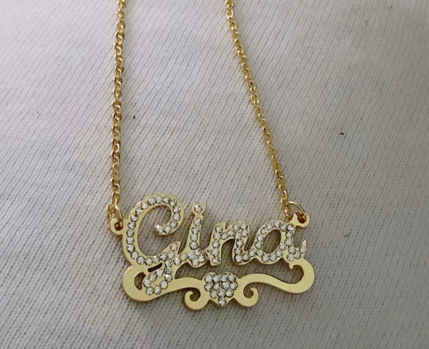 Sparkly Name Necklace