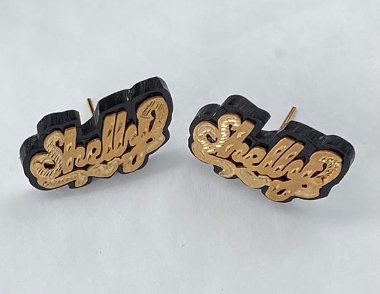Personalized Stud Earrings