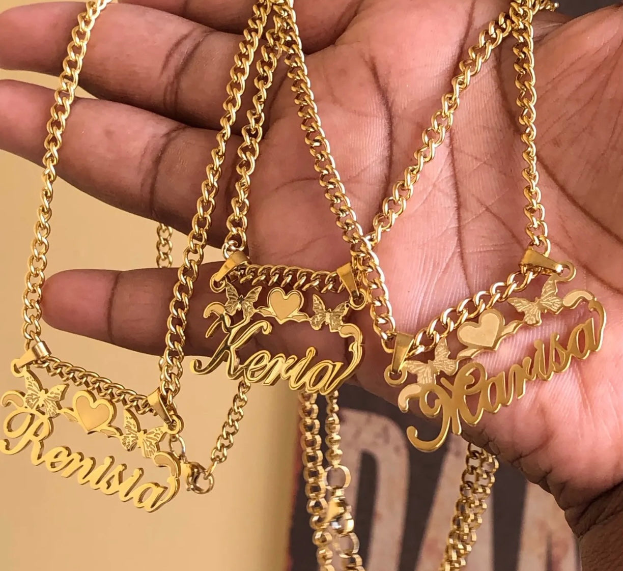 Off The Chain Name Necklace
