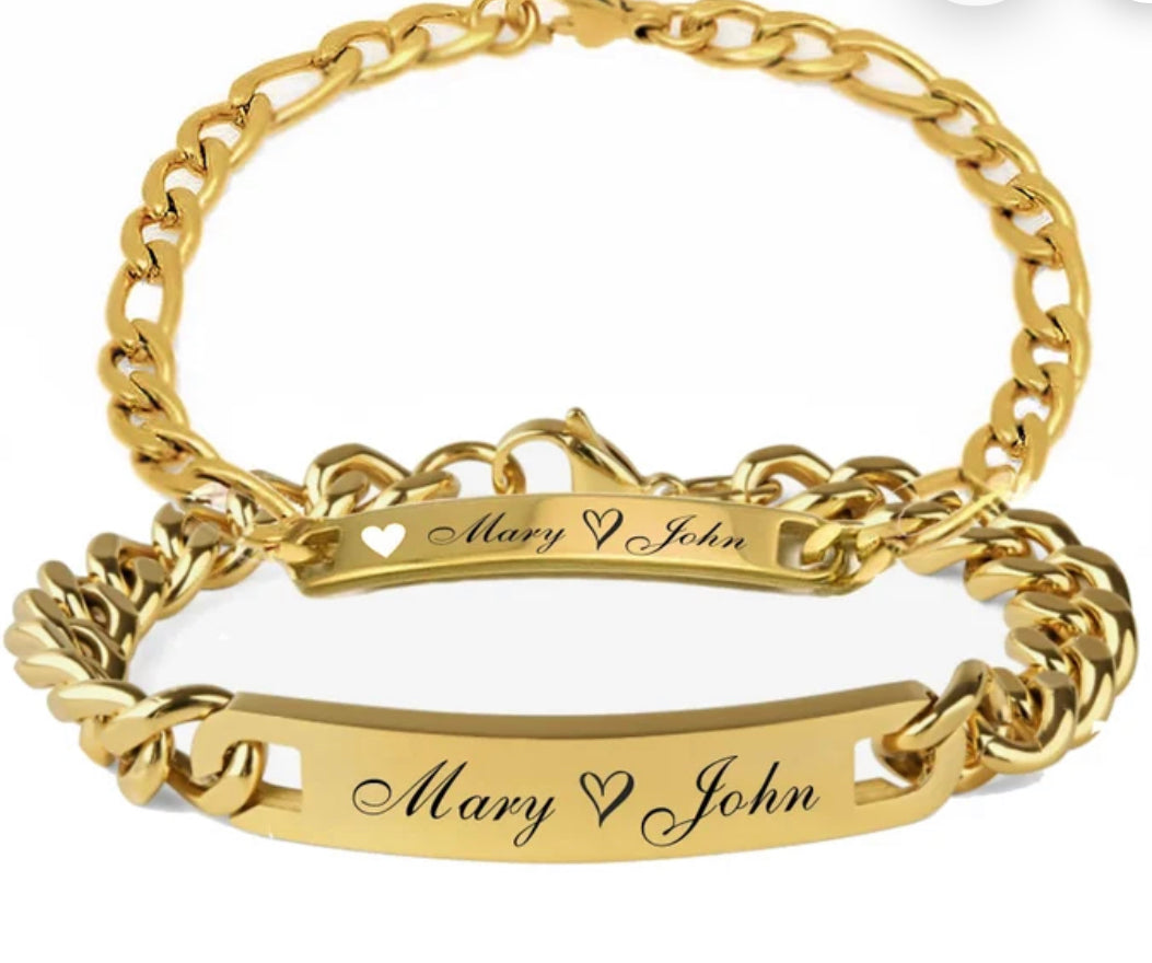 Personalized Link Bracelets