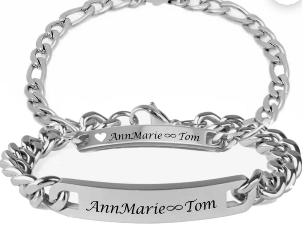 Personalized Link Bracelets